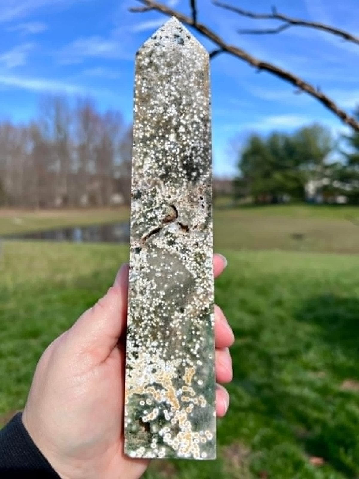 Ocean Jasper Tower from Foster Creations LLC